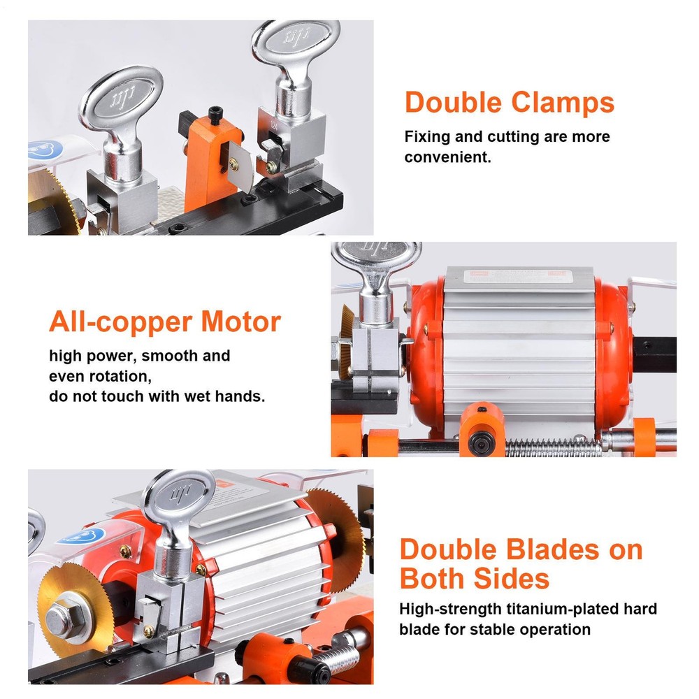 Two-sided Multifunctional Machine Cutting Machine Cutter Drill Machine New--