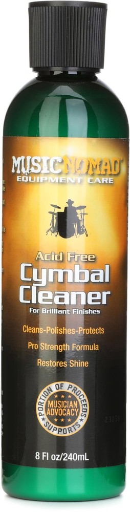 MusicNomad Cymbal Cleaner - Cleans, Polishes & Protects (5-pack) Bundle