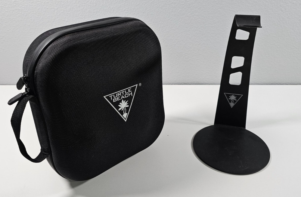 Turtle Beach Atlas Air Wireless Open Back PC Gaming Headset + Case Stand Bundle