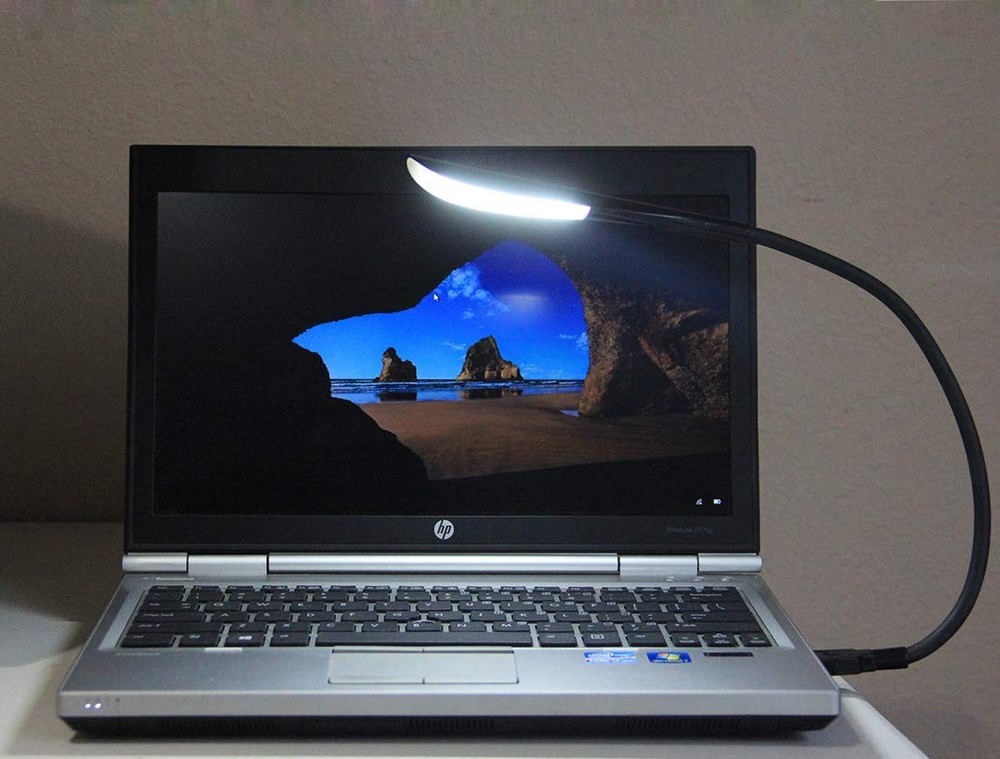 i2 Gear USB Reading Lamp with 14 LEDs Dimmable Touch Switch and 14 LED, Black