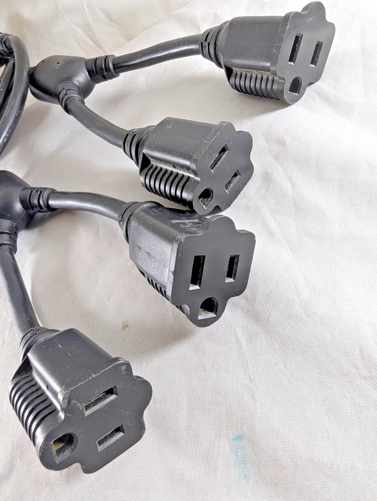 Prime 5 Outlet Squid Relocatable Power Tap - 4 Ft Cord