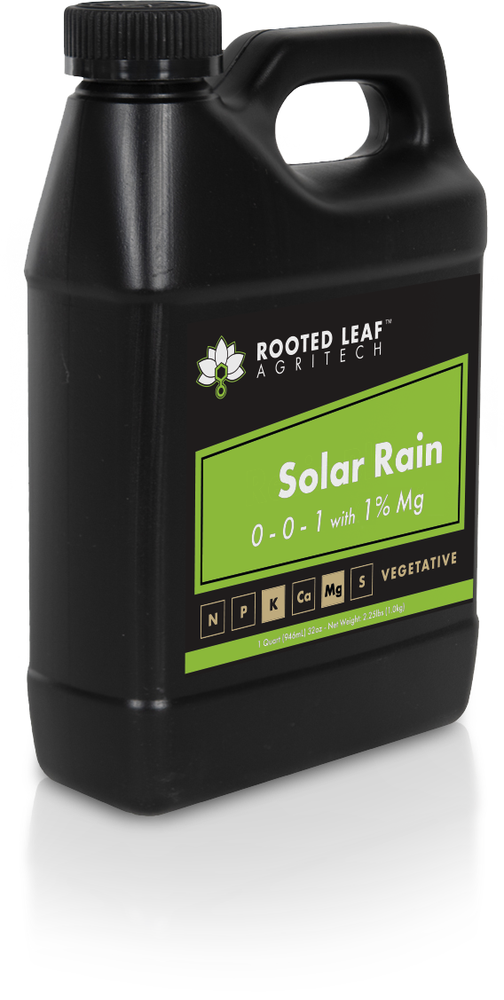 Rooted Leaf Agritech Solar Rain - Carbon Based Magnesium Foliar Spray (Quart)