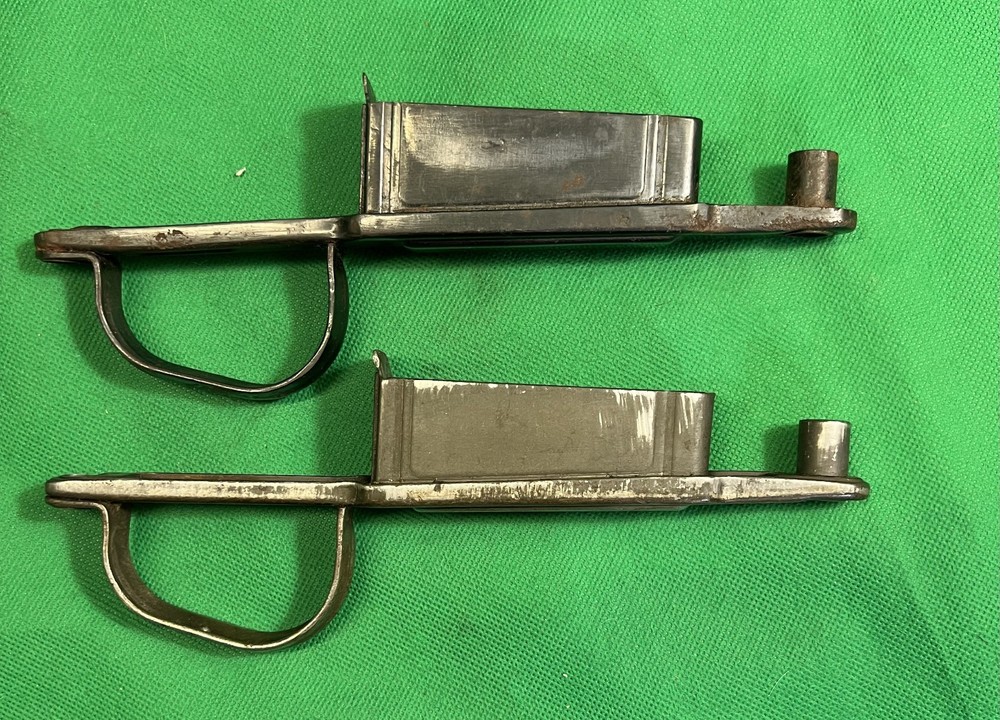 Two 1903 Springfield Stamped Trigger Guards