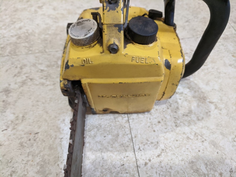 mcculloch mini mac 6 chainsaw