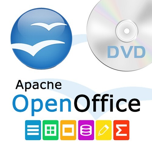 OpenOffice 4.1.13 Windows / Mac / Linux DVD Office Suite