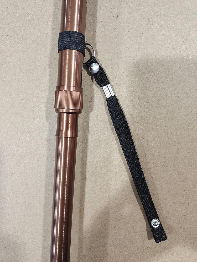 Best Stand up Cane With Light - Foldable - Adjustable - Bronze