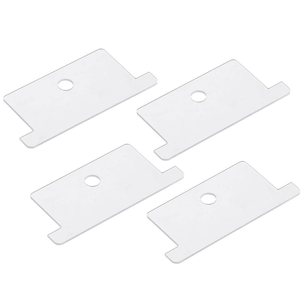 Mag-Float Acrylic Replacement Blade 4 Pack for Mag-Float 35A Small & 125A Medium