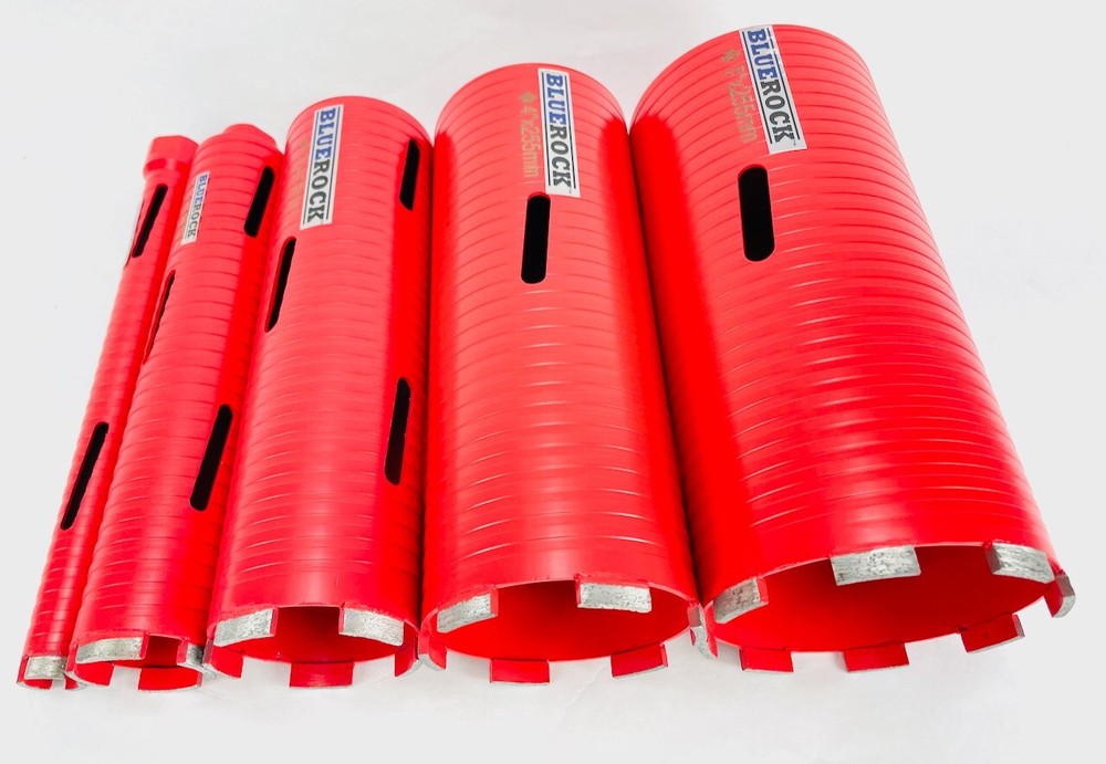 DRY Type 1"-5" Set Diamond Coring Bit - Concrete Core Drill by BLUEROCK ® Tools