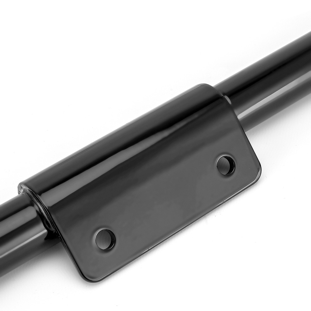 Black Highway Foot Peg Front Engine Guard Crash Bar For Harley Softail 2018-2024
