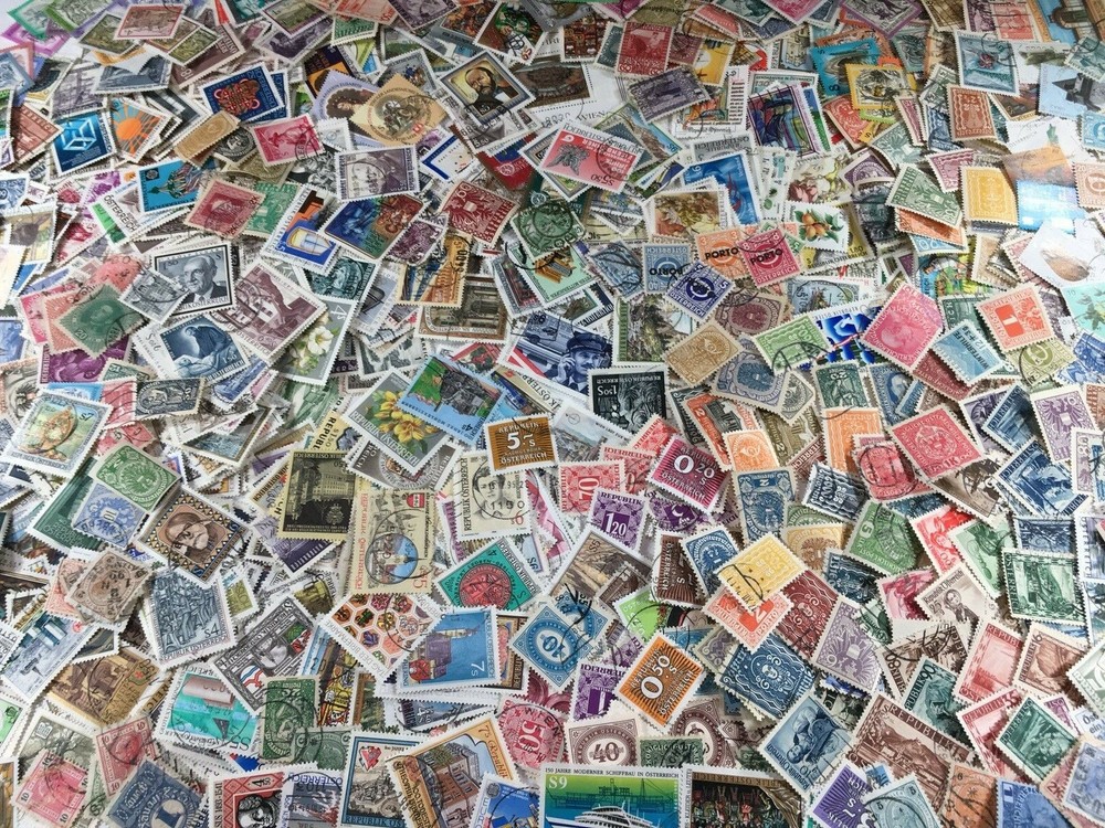 AUSTRIA - 1000 STAMPS - ALL DIFFERENT - USED, With Sets - Great Collection!