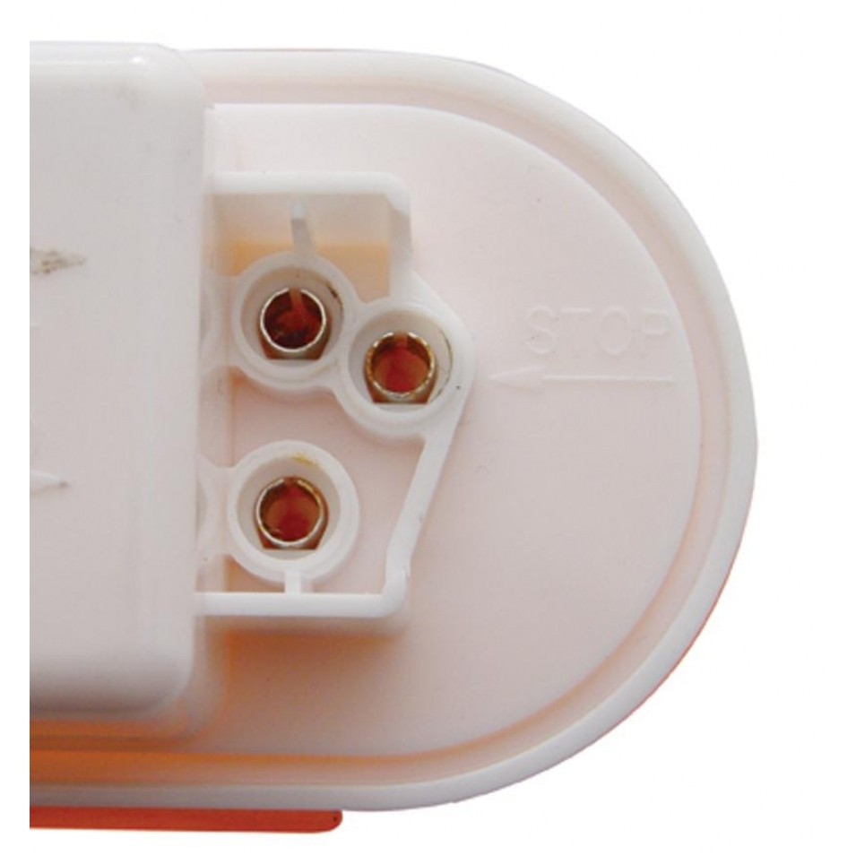 Oval Stop, Turn & Tail Light - Red Lens