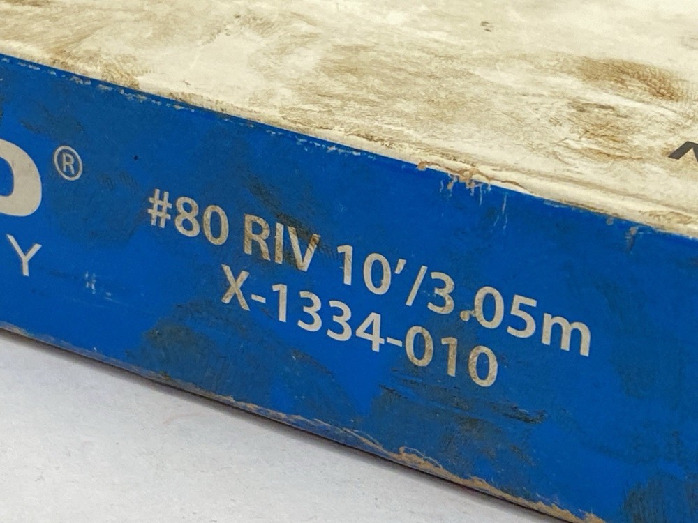 Diamond Chain RS80 RIV 10'/3.05m #80 Roller Chain 10ft