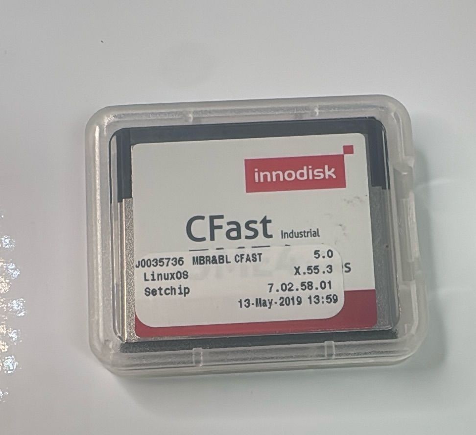 Innodisk CFast Industrial 8GB LinuxOS Card Model DECFA 2019 Taiwan