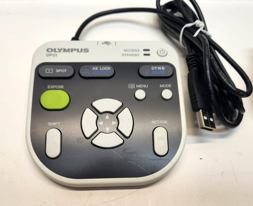 Olympus Microscope Camera Model D21-CU + Olympus Controller DP21-HS FREE SHIP!