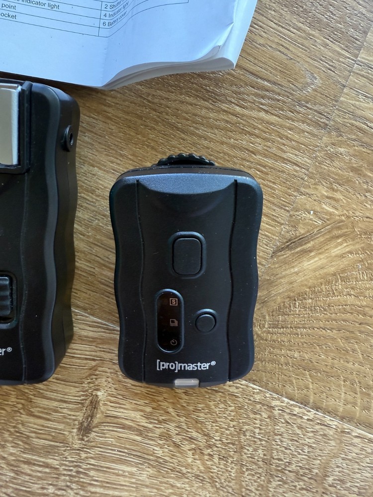 Promaster Remote Camera & Flash Trigger System Tested Works Excellent