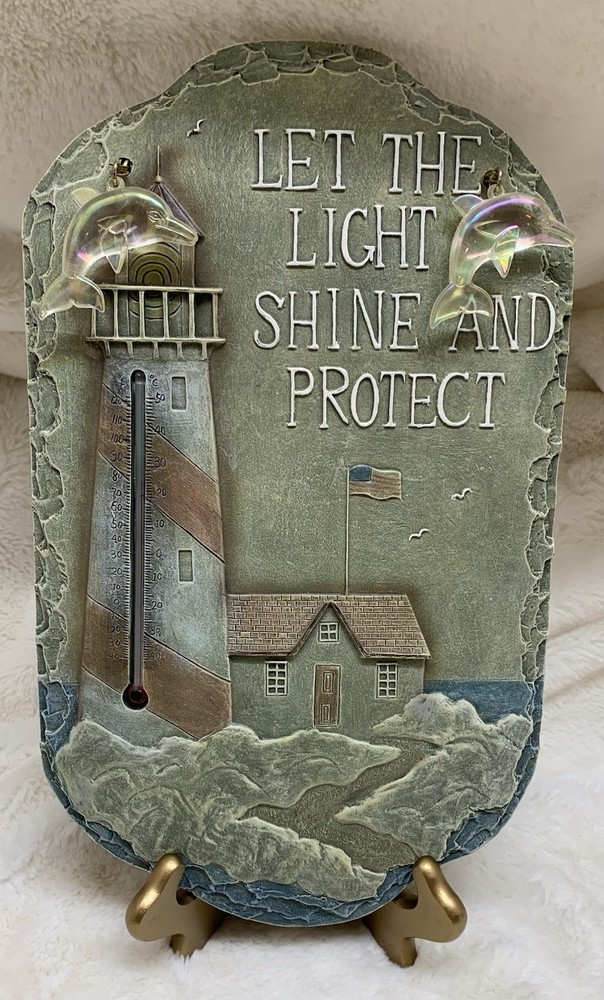 Hanging Lighthouse Thermometer