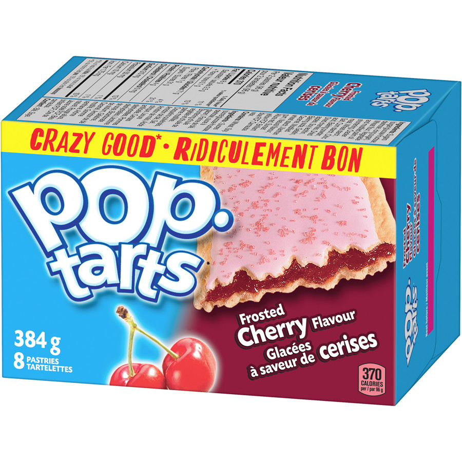 2-Pack Kelloggs Poptarts Pastries Frosted Cherry Flavour