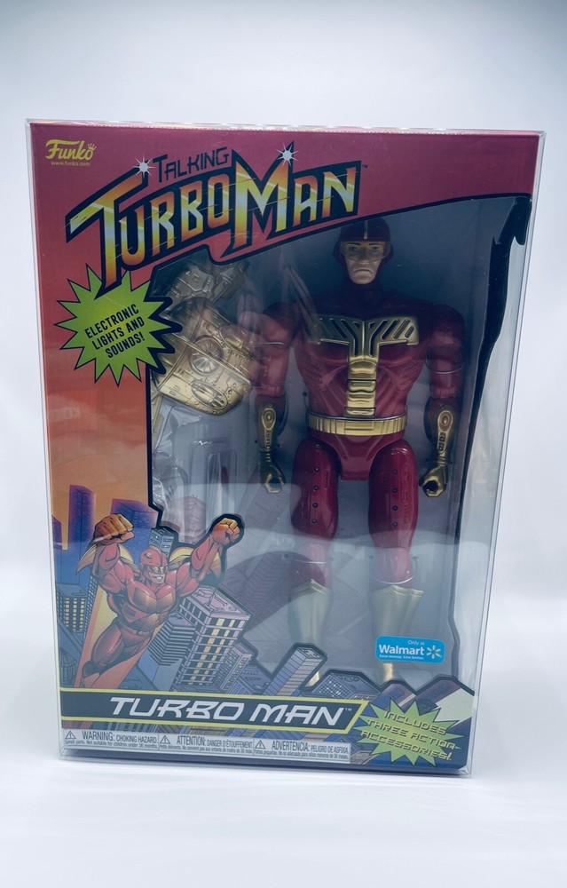 Turbo Man Funko Box Protector with SCRATCH & UV RESISTANT 0.50mm thick Plastic