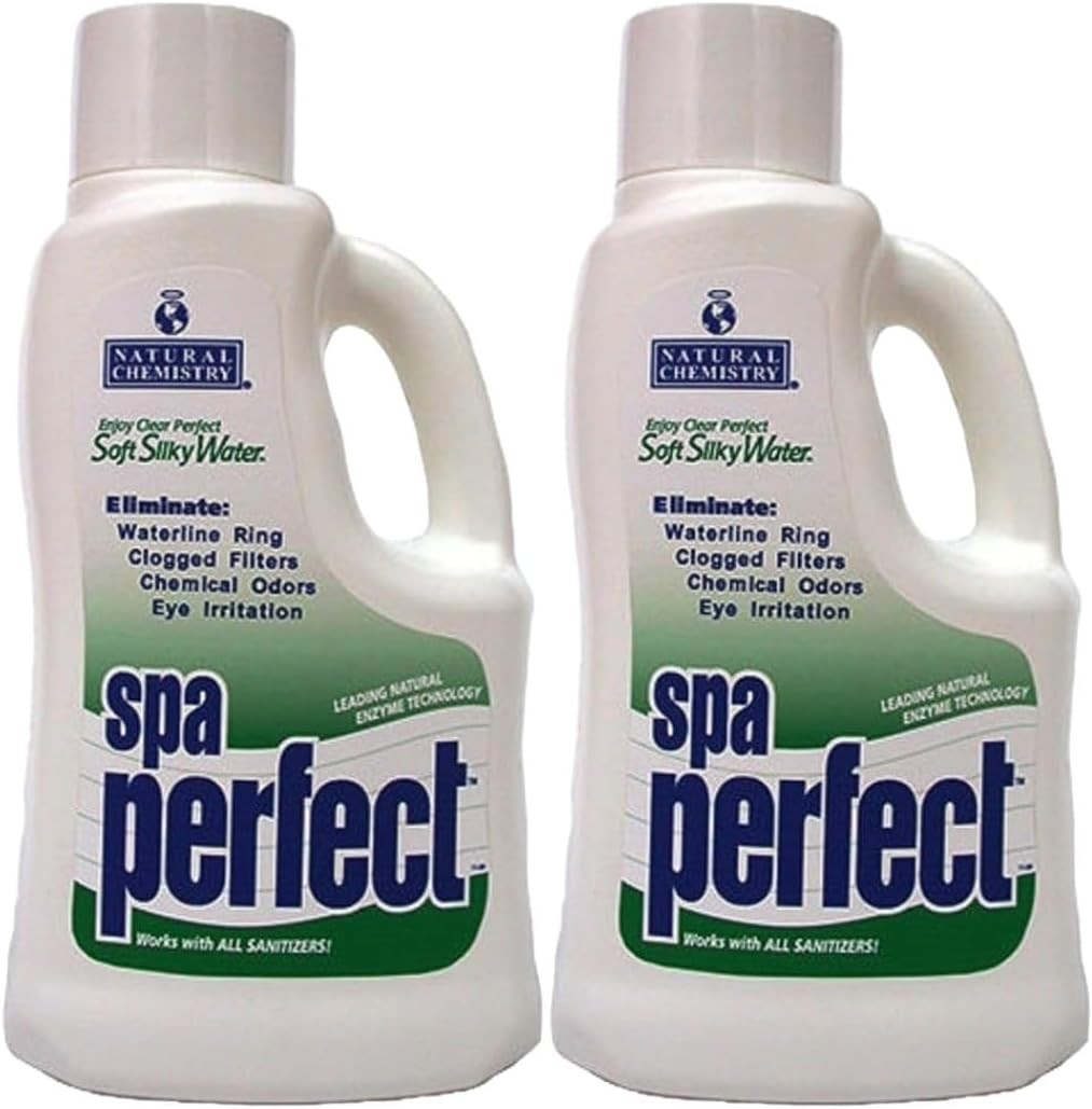 Natural Chemistry Spa Perfect Water Cleaner, 2-Liter 04131, 2 Pack 14034NCM