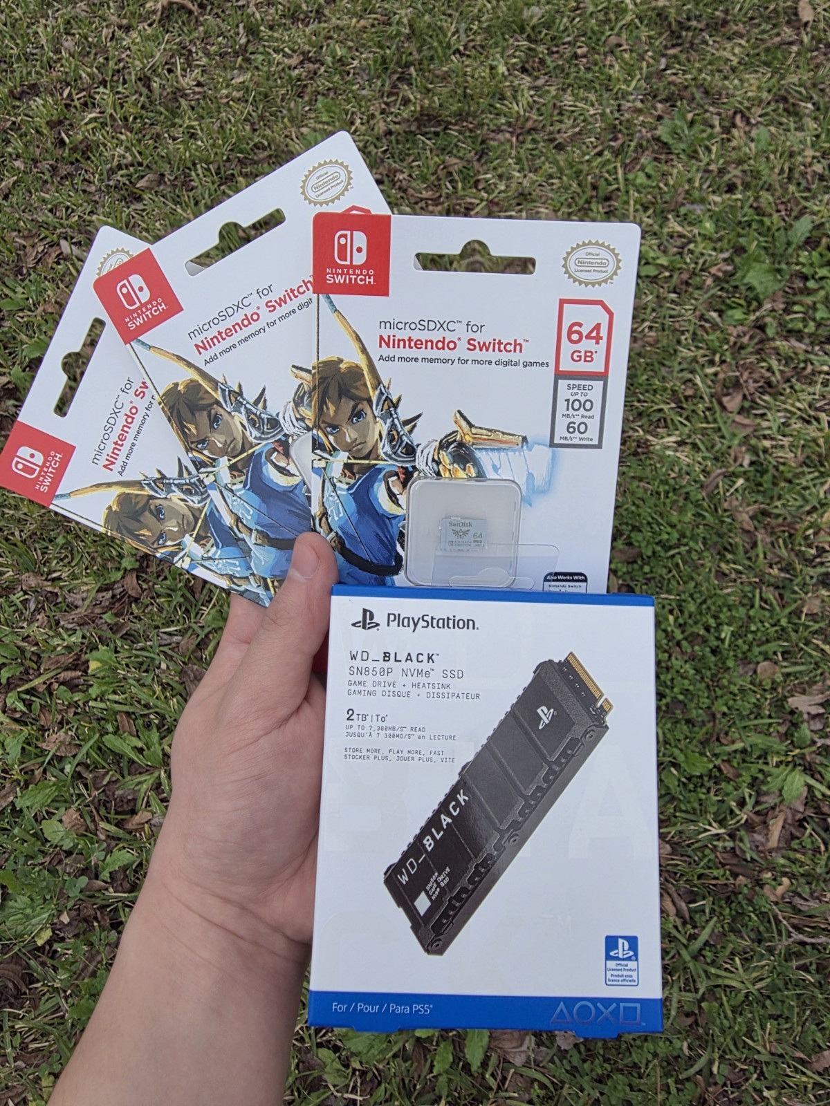 WD_BLACK SN850P 2TB NVMe PCIe Internal SSD for PS5 consoles WDBBYV0020BNC New