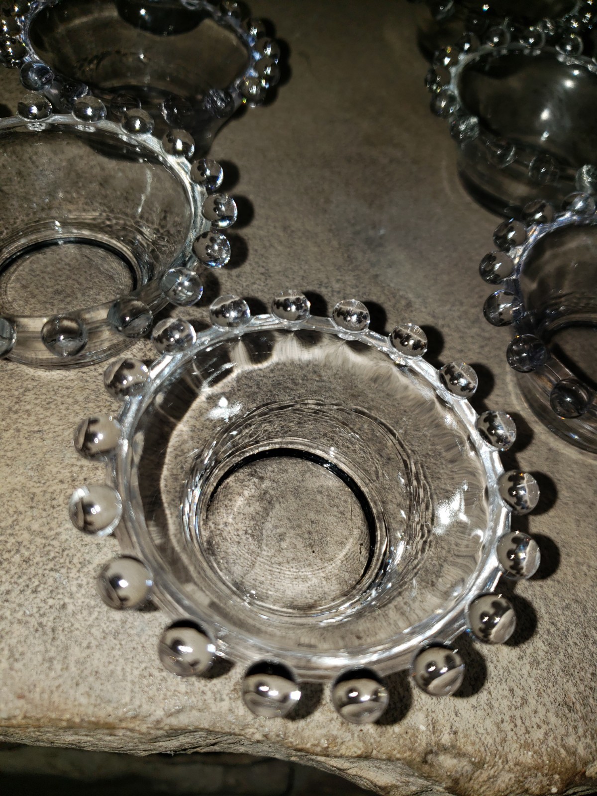 Imperial Glass Small 3" Candlewick Clear Glass open sale cellar c1940's