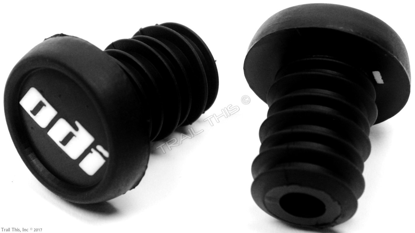 ODI Soft Flangeless Black Longneck Grips Softies for BMX Bikes & Scooters 135mm