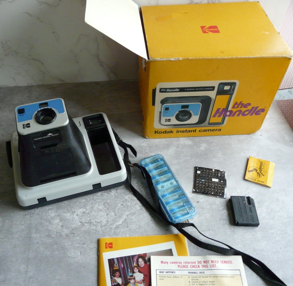 Vintage Kodak the Handle Camera in Original Box Untested