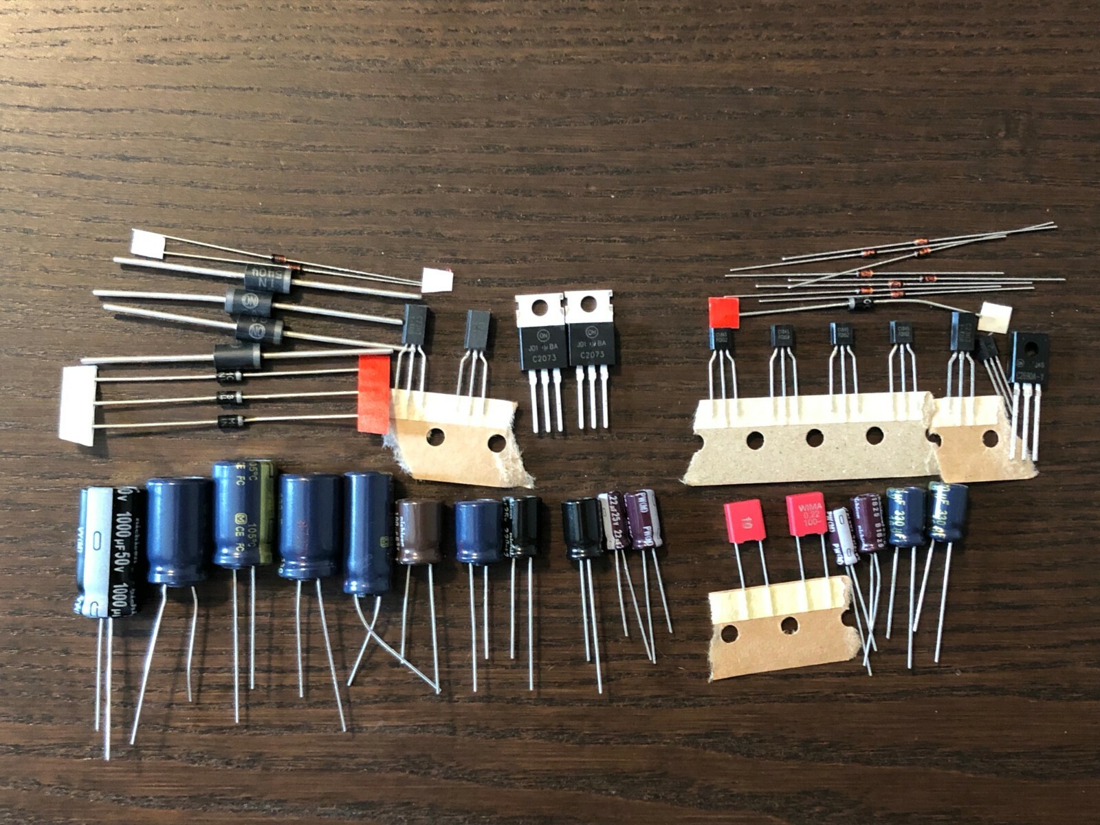 Pioneer SX-737 Power Supply & Protection Recap Kit Capacitor Upgrade Rebuild Set