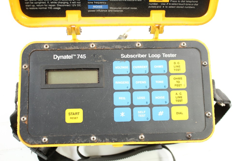 3M Dynatel 745 Compact Telephone Subscriber Loop Tester