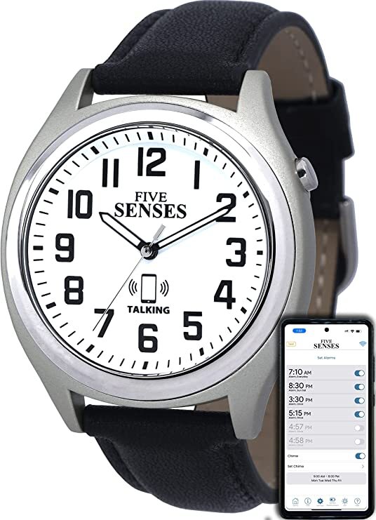 Bluetooth Atomic Talking Watch for Visually Impaired - App Controlled 2nd Gen