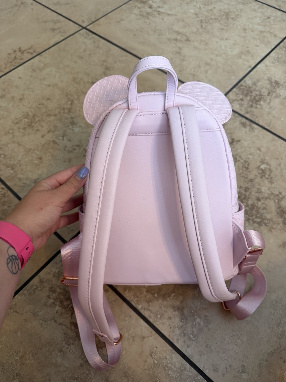 Brand New Pink Minnie Loungefly Backpack