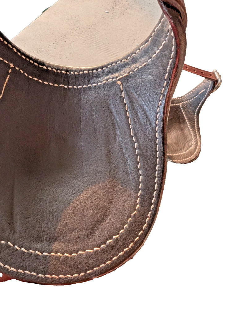 genuine Leather Skid Boots