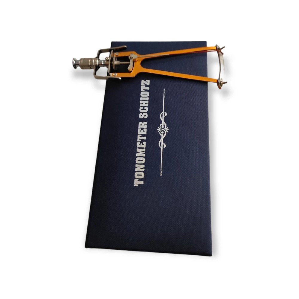 Schiotz Tonometer Eye Pressure Measuring Device + Case