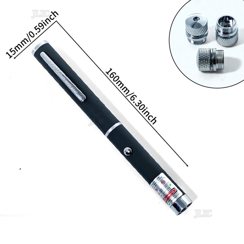 1 Laser pen Pointer Light Cat Toy Interactive Training Keychain LED 1MW UK