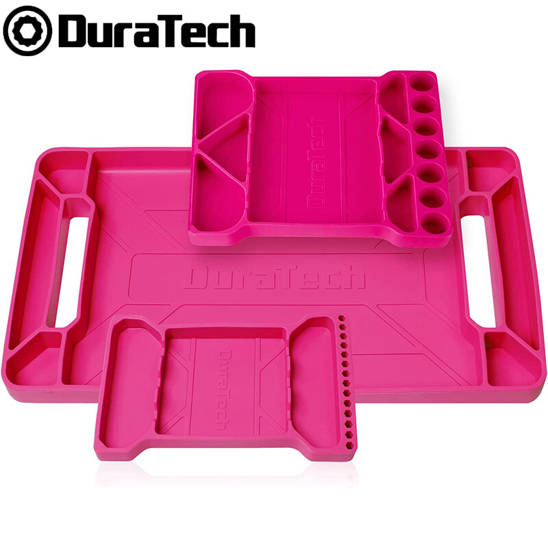 DuraTech 3PCS Flexible Tool Tray Silicone Tool Holder for Household Tool Storage