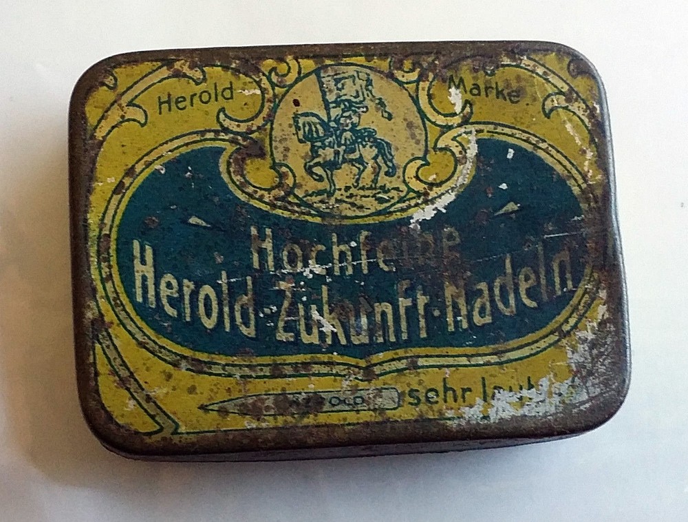 PG282 - Gramophone needles HEROLD VERY LOUD box gramophone dots EMPTY