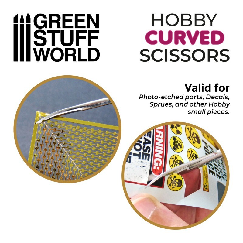 Hobby Scissors - Curved Tip - Precision Cutting Tool warhammer 40K