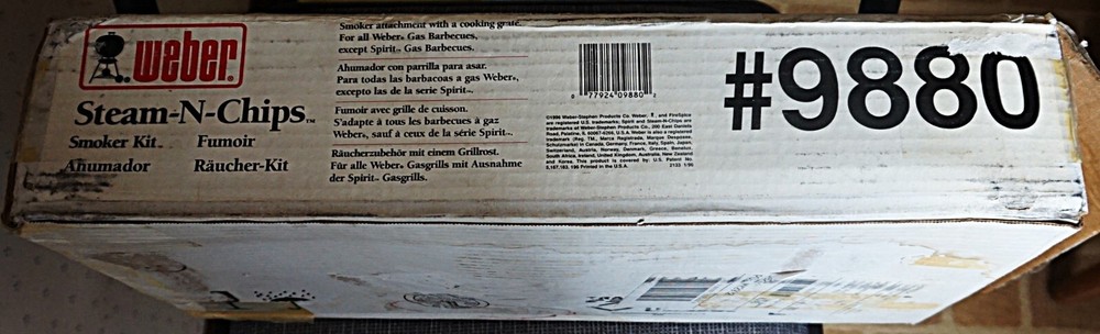 Smoker kit Steam-N-Chips NEW
