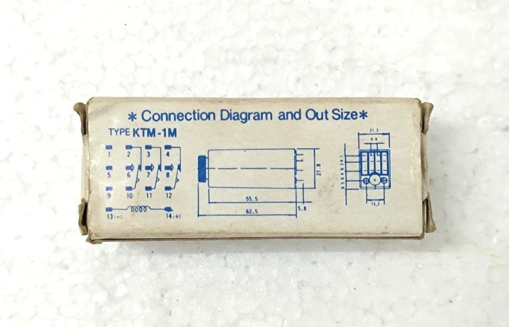 KOINO KTM-1M DC 24V 0 TO 30 SEC TIMER