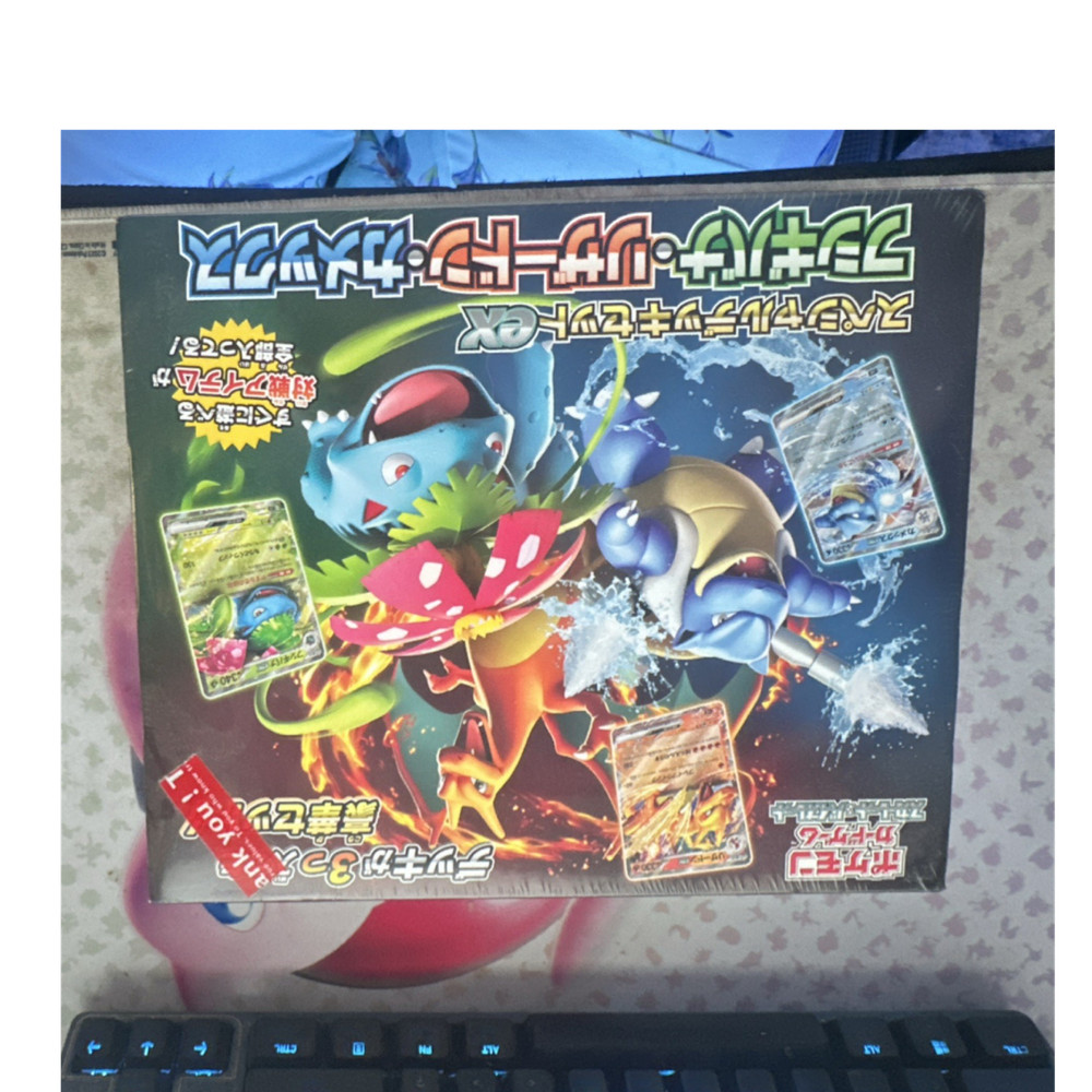 Pokémon TCG Special Deck Set EX Venusaur Charizard Blastoise Japanese Deck