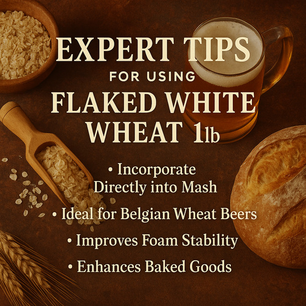 Briess Flaked White Wheat 1 lb