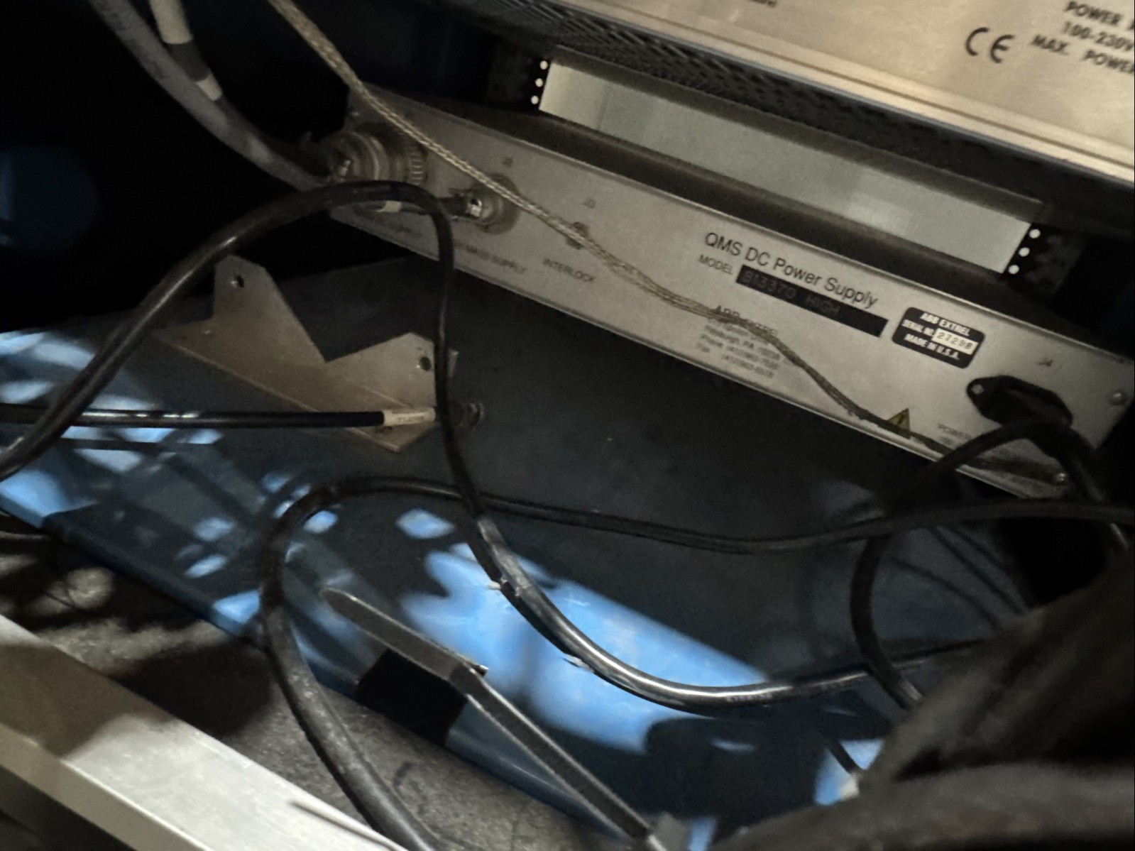 150QC Mass Spectrometer Quadrupole Controller 1.2Mhz 300Watts Merlin QMS