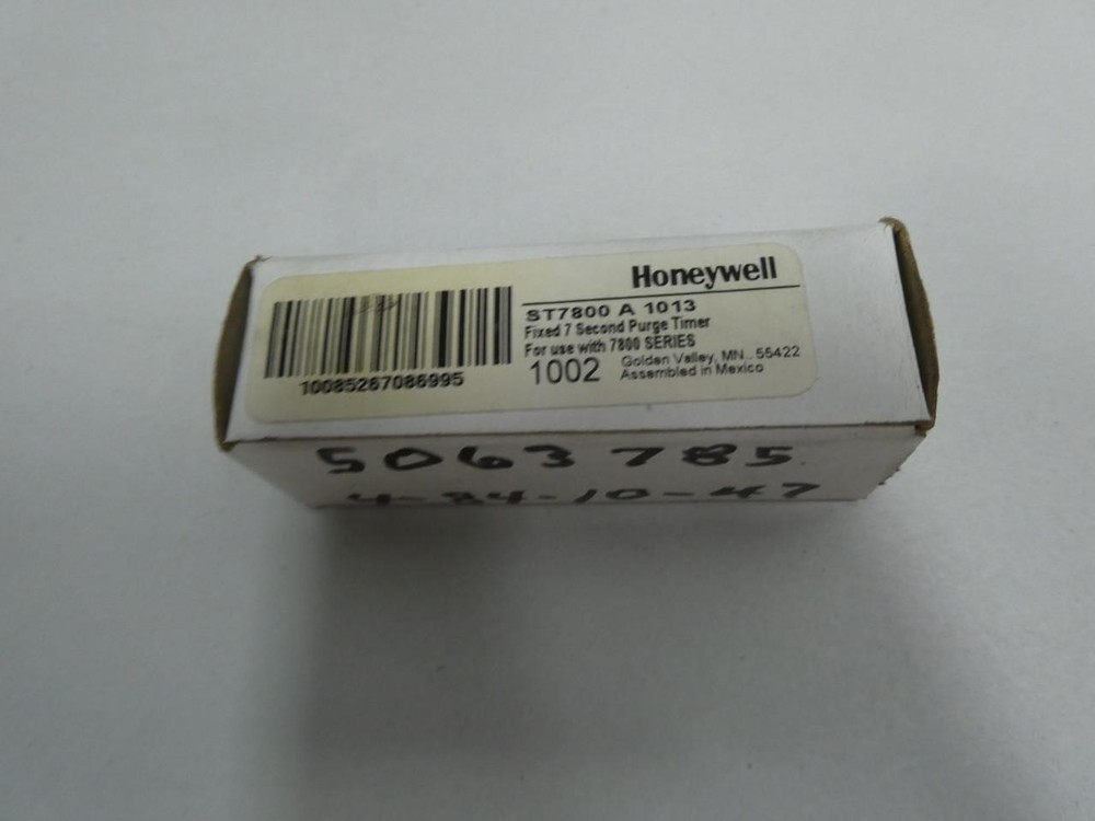 Honeywell ST7800 A 1013 7sec Purge Timer