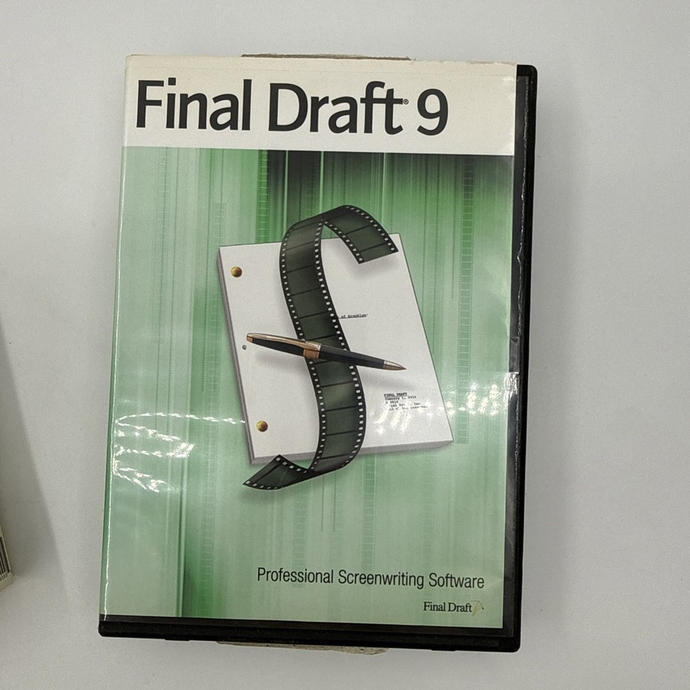 Final Draft 9 Screenwriting Legacy Software [Software 2014] Windows / Mac