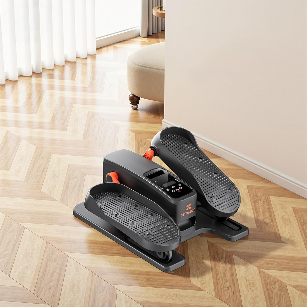 Under Desk Elliptical Machine Electric Leg Exerciser Portable Quiet Remote