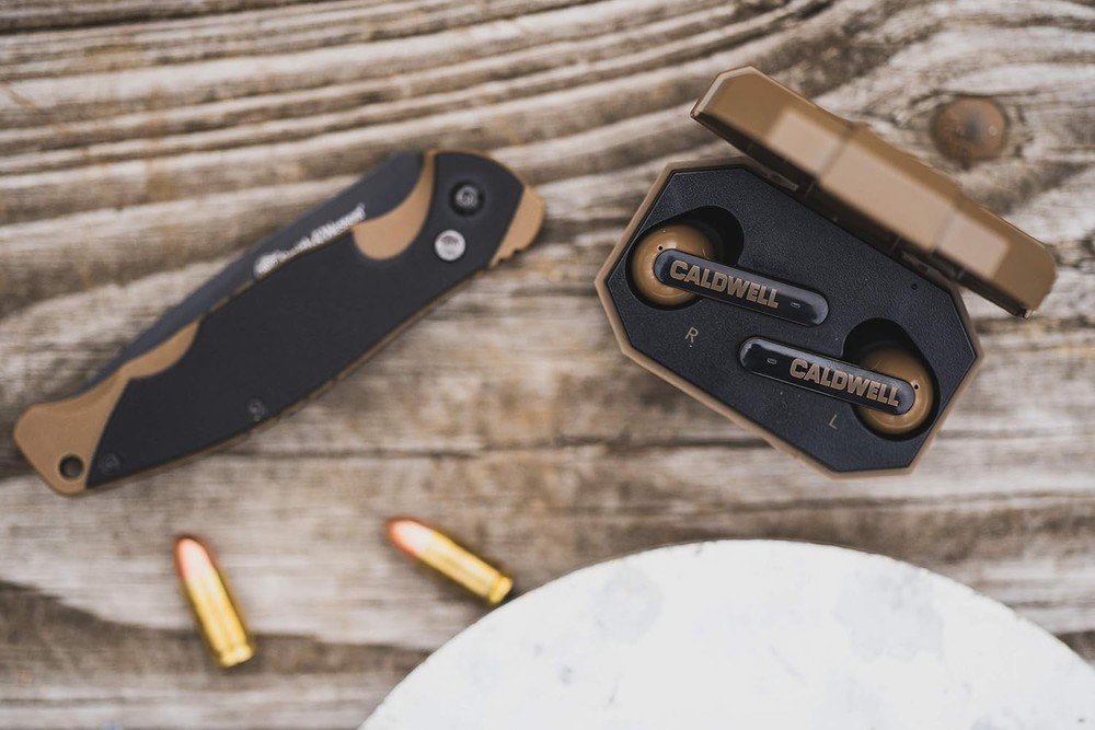 E-MAX Shadows 23 NRR - Electronic Hearing Protection with Bluetooth Connectiv...