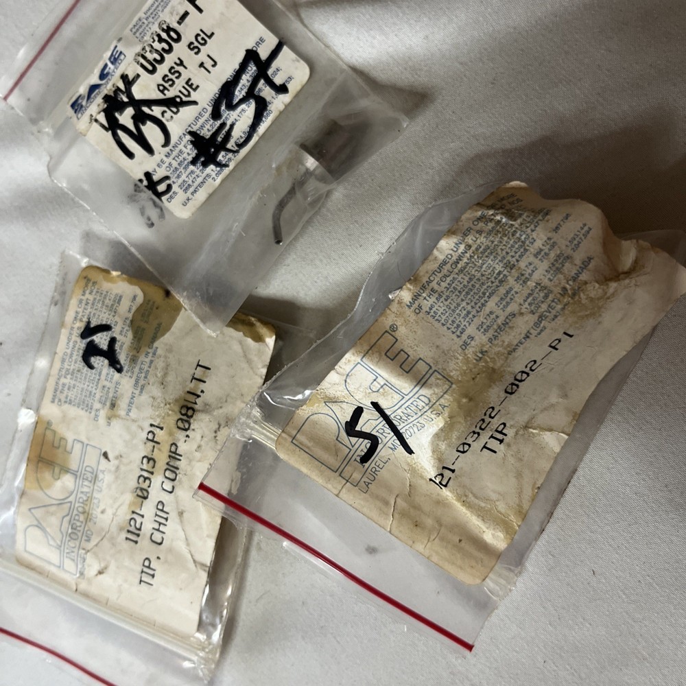 Pace Soldering Tips Bundle. Everything in pictures