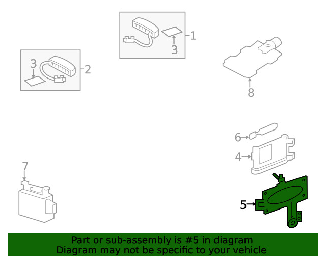 Genuine Volvo Mobile Phone Control Module Bracket 31407244