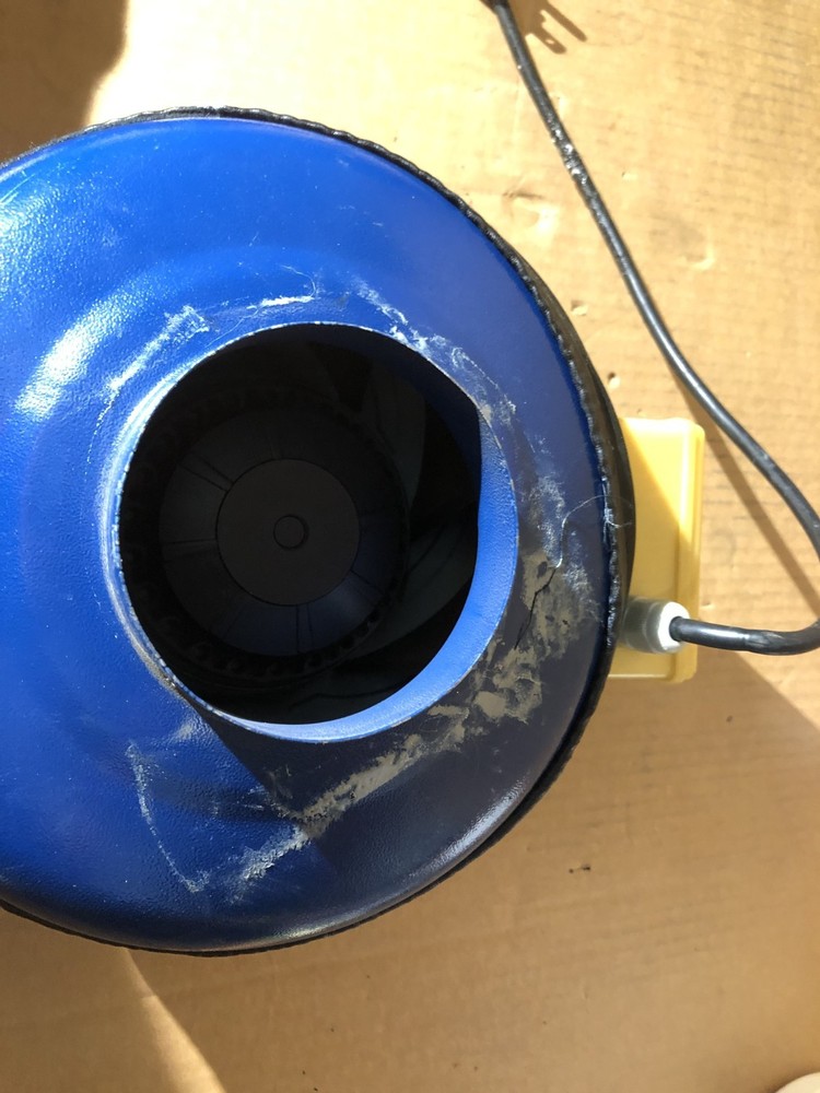 Ventech HVAC 6" Inline Duct Fan 190CFM Ventilation Blower