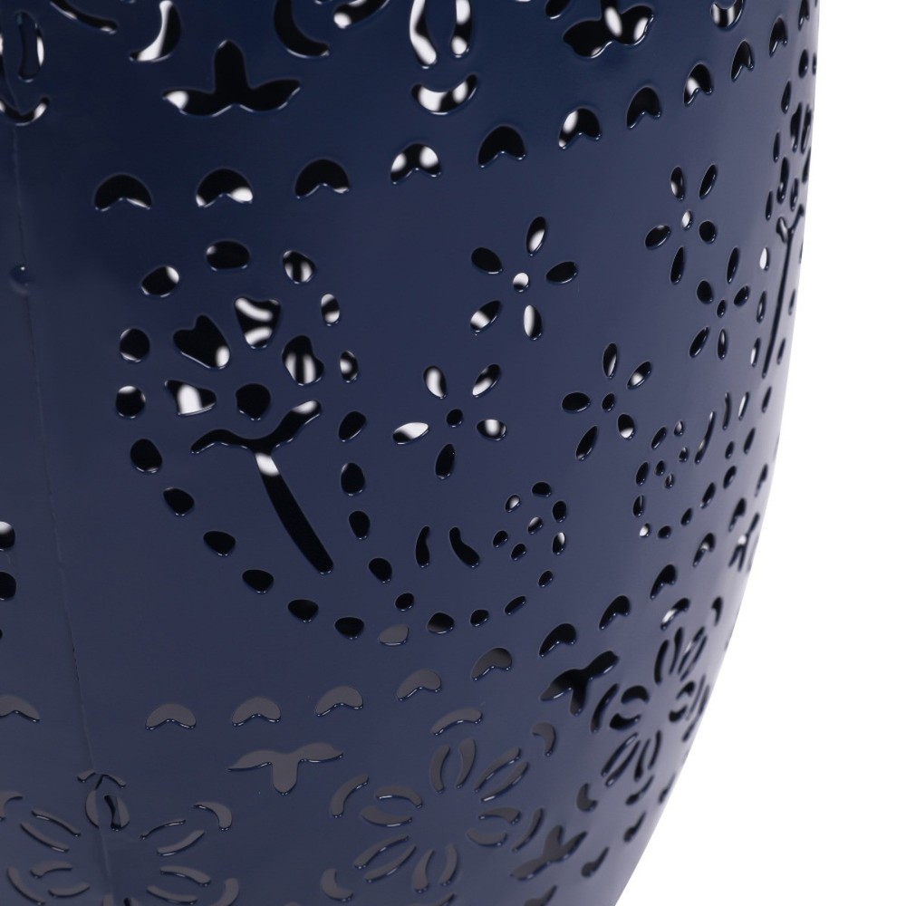 SOLAR SIDE TABLE,DARK BLUE COLOR
